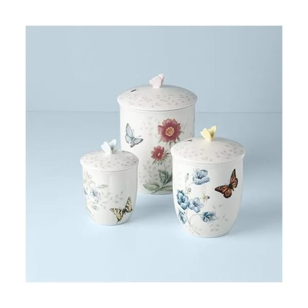 Lenox Butterfly Meadow Juego de recipientes de 3 piezas_4