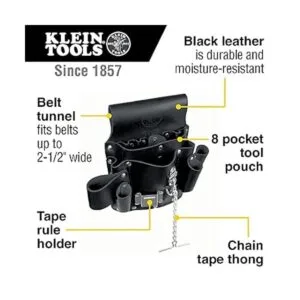 Klein Tools 5178 Bolsa de piel para herramientas 8_2