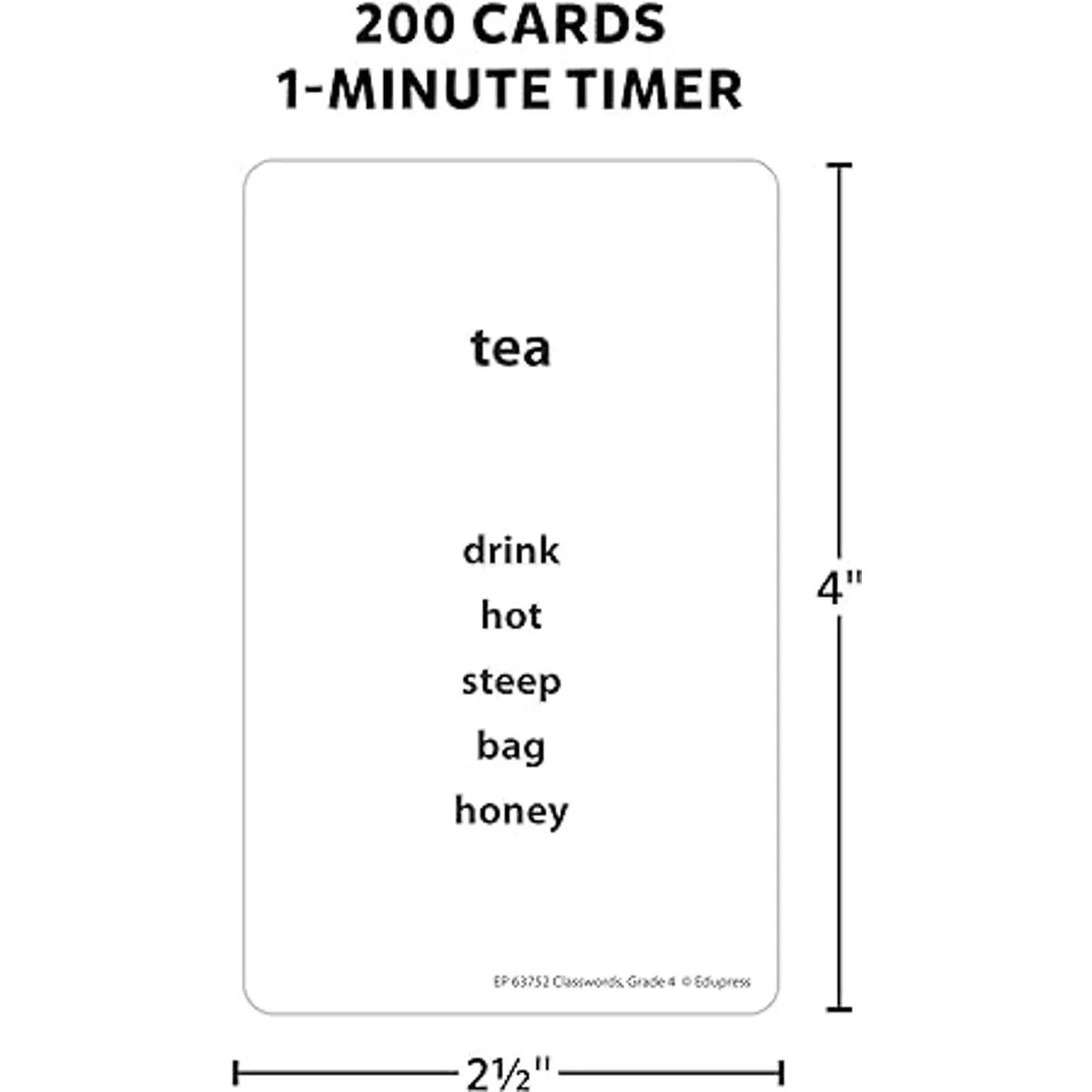 Edupress Juego de palabras de clase grado 4 EP63752_2