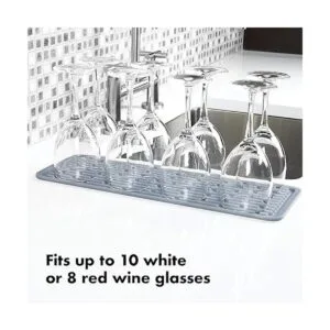 OXO Good Grips Tapete de secado de tallos de silicona_3