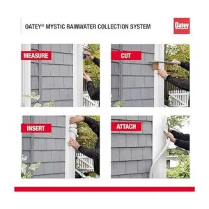 Oatey El sistema de recolección de agua de lluvia Mystic_4