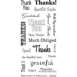 Inkadinkado Juego de sellos transparentes 20 unidades_2