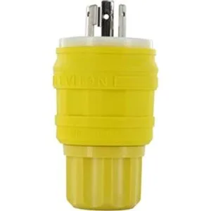 Leviton 26W48 20 Amp 250 Volt Tapón de bloqueo Grado_1