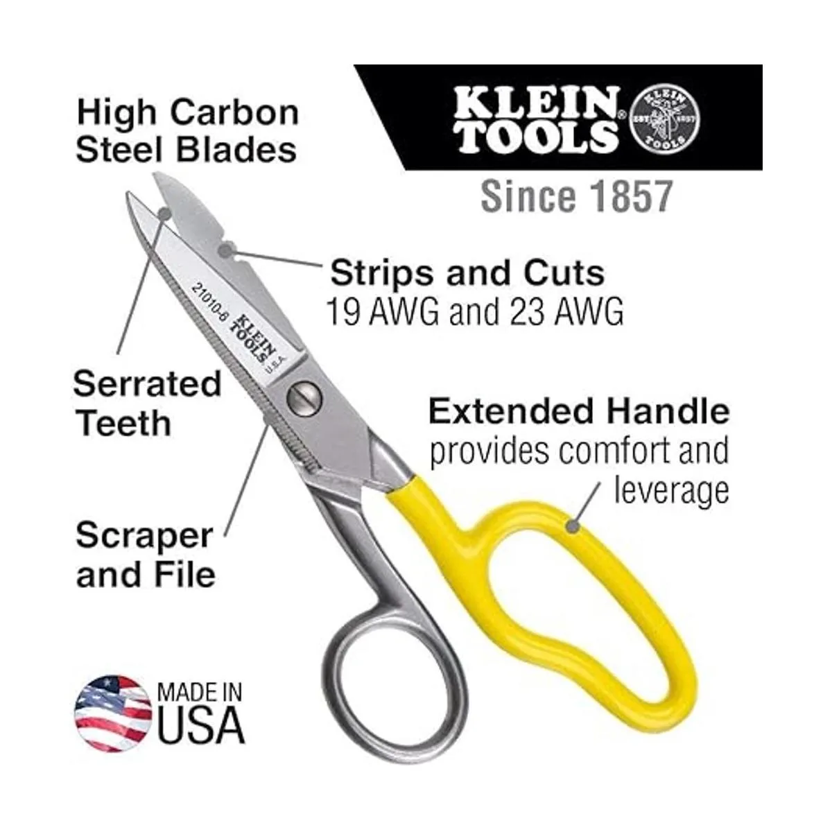 Klein Tools Kit de empalmador de cables 46039 con cuchillo_2