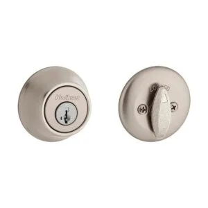 Cerrojo de seguridad 660 Kwikset con forma de cilindro y_2