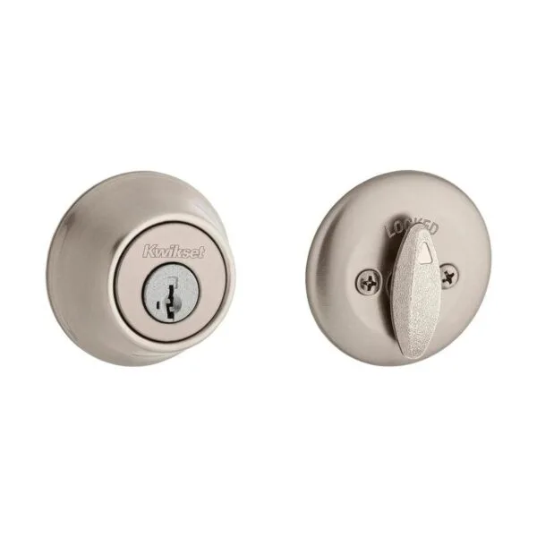Cerrojo de seguridad 660 Kwikset con forma de cilindro y_2