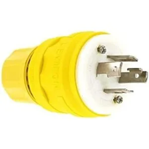 Leviton 28W76 30 Amp 480 Volt 3PY Tapón de bloqueo_1