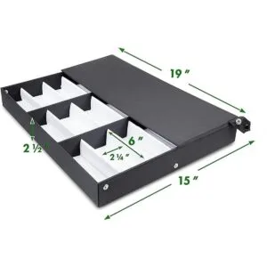 ProSource Soporte de 18 piezas para gafas de sol para_2