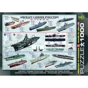 Eurographics Aircraft carrier Evolution Puzzle 1000_4