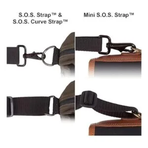 OPTECH USA Correa curva S.O.S. negro_5