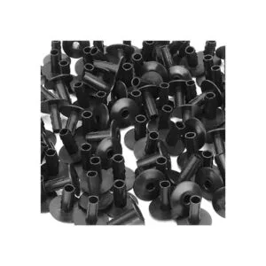 Buje de alimentación individual negro paquete de 100_5