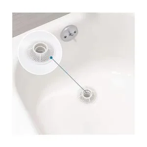 Evriholder Protector de drenaje de plástico para bañeras y_5