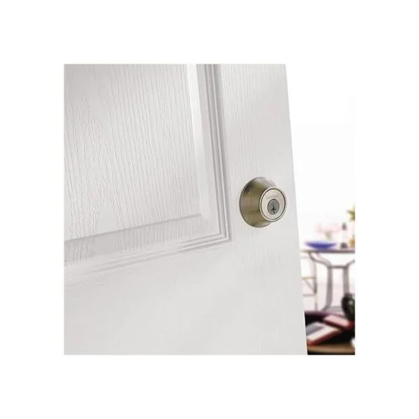 Cerrojo de seguridad 660 Kwikset con forma de cilindro y_4