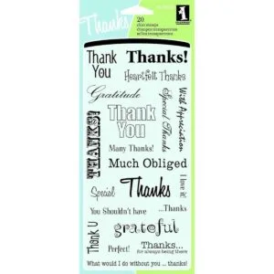 Inkadinkado Juego de sellos transparentes 20 unidades_1