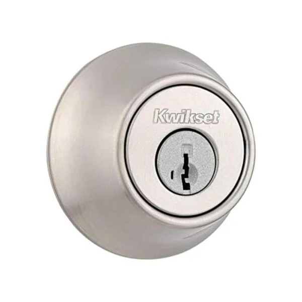 Cerrojo de seguridad 660 Kwikset con forma de cilindro y_1
