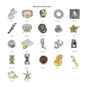 Bepuzzled Coaster Hanayama Rompecabezas de metal fundido_4