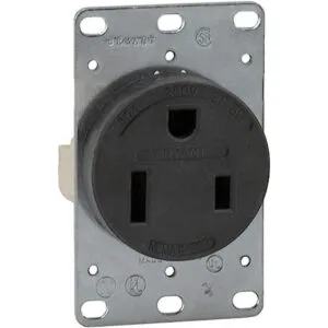 Bryant Electric 9650FR Receptáculo de hoja recta de 50_1