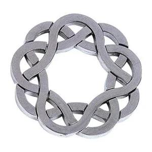 Bepuzzled Coaster Hanayama Rompecabezas de metal fundido_2