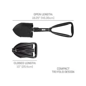 SOG Pala de supervivencia plegable Herramienta de_4