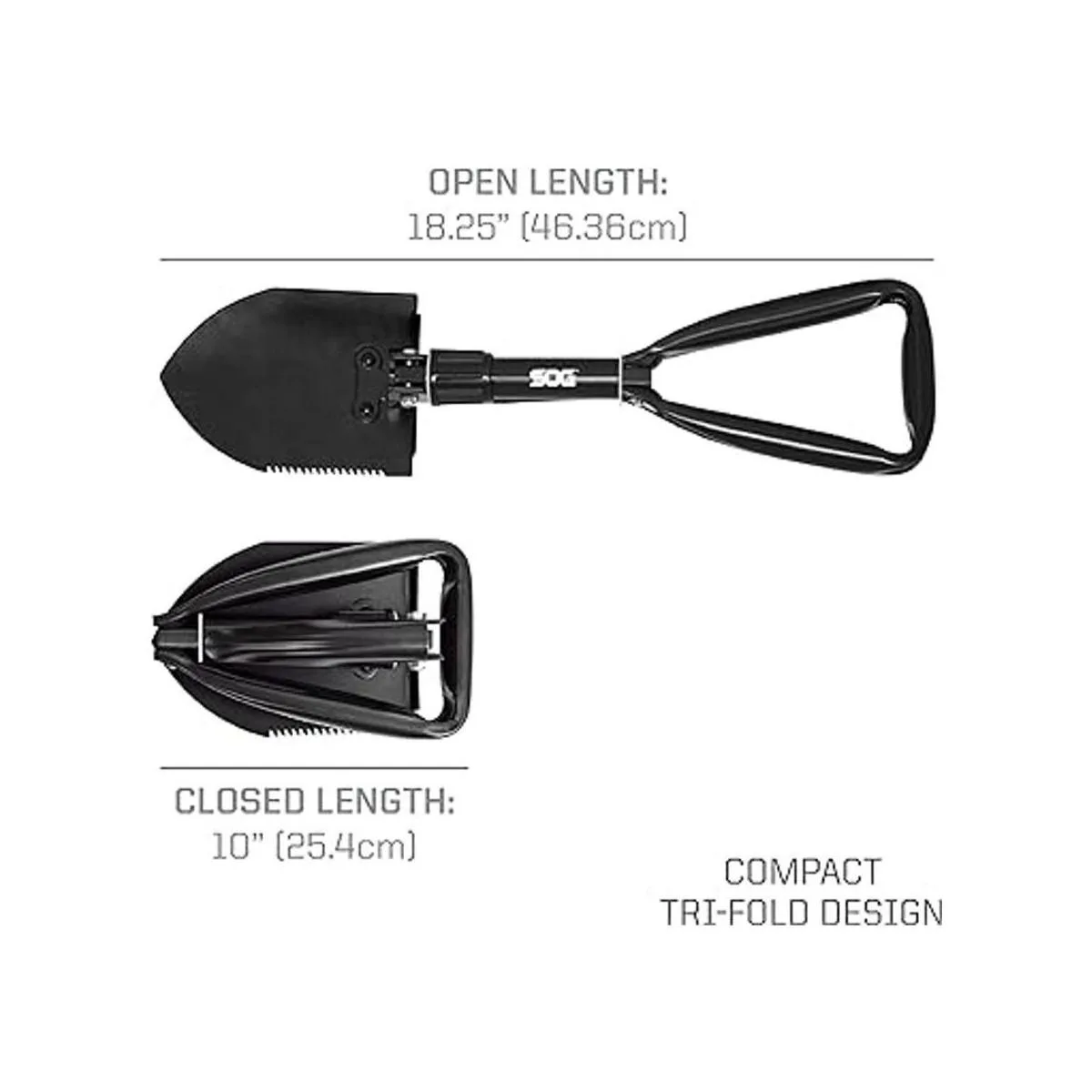 SOG Pala de supervivencia plegable Herramienta de_4