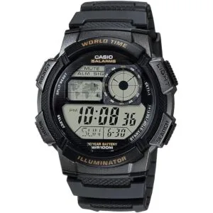 AE1000W1AVCF Reloj deportivo de resina con banda negra_1