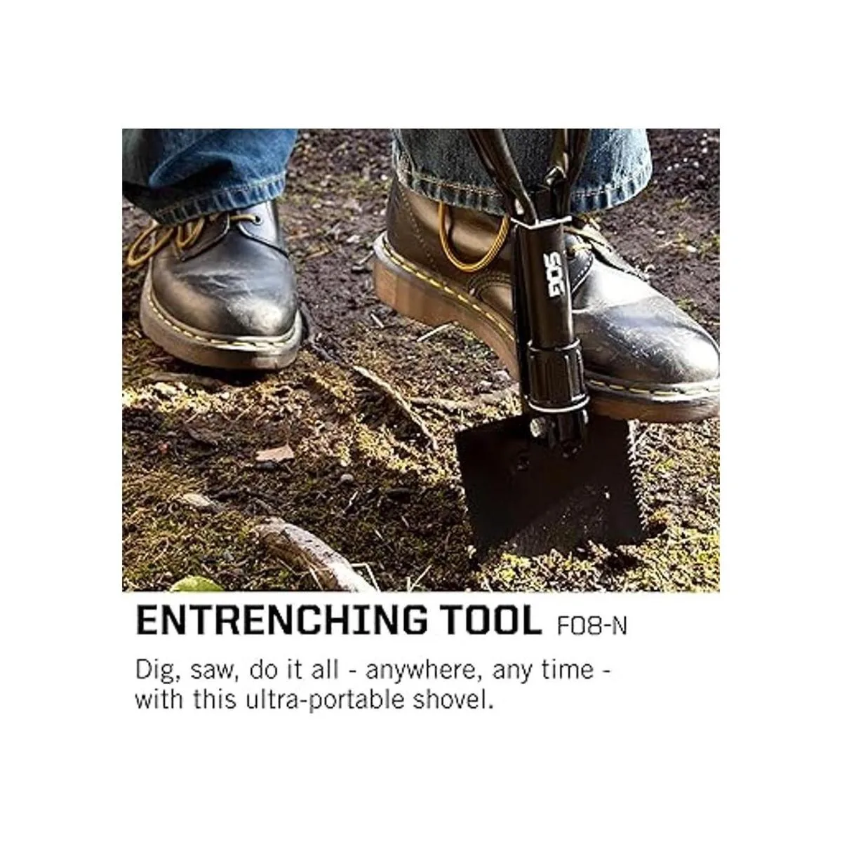SOG Pala de supervivencia plegable Herramienta de_6