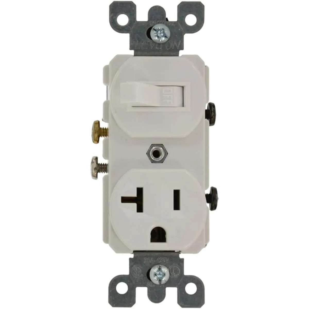Leviton 5335 20 amperios 120 voltios combinación estilo_1