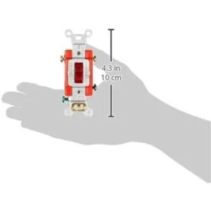 Leviton 1221PLR 20 amperios 120 voltios luz piloto de_5