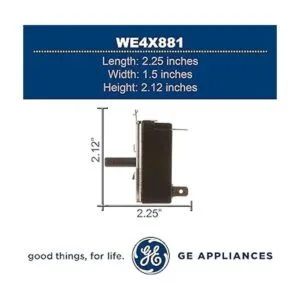 GE Interruptor de arranque giratorio original WE4X881 para_6