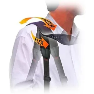 OPTECH USA Correa curva S.O.S. negro_6