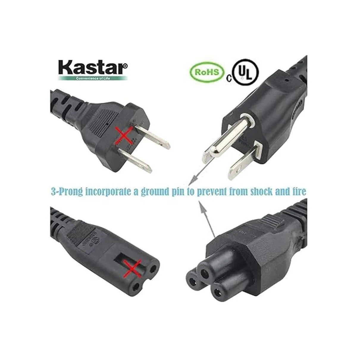 Kastar Adaptador de CA fuente de alimentación de 12 V 6 A_5
