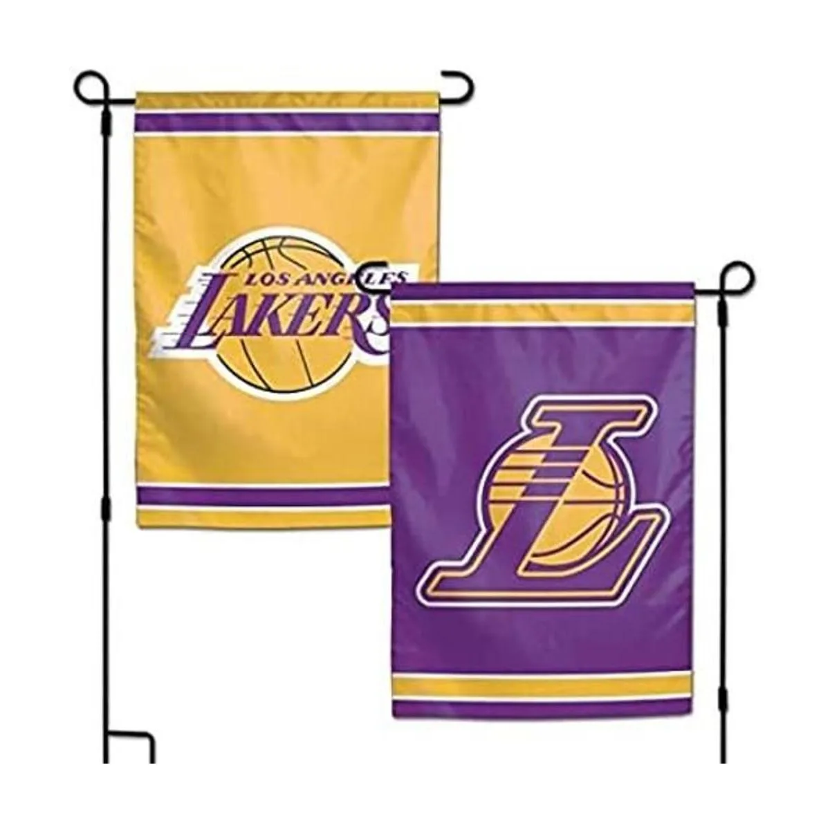 NBA Los Angeles Lakers Bandera de jardín 11 x 15_1