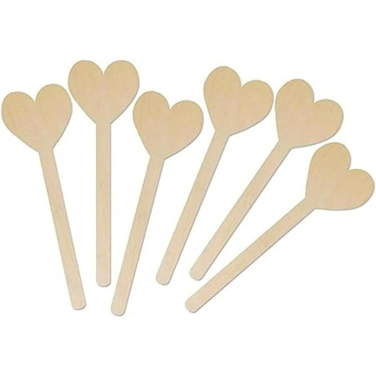 Hygloss Palitos de paletas de madera natural ideal para_1