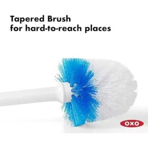 Escobilla de water compacta escondida buen agarre de OXO_3