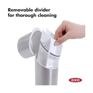 Organizador de acero inoxidable para cepillo de dientes_3