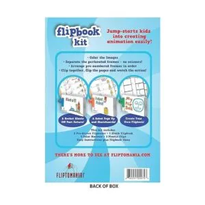 Fliptomania Flipbook Animación Kit Rocket Robot_2