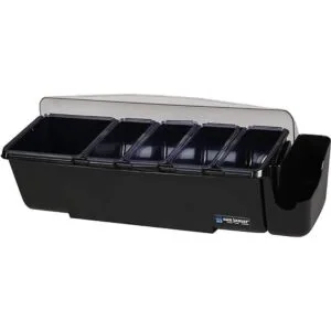 San Jamar BD4005E The Dome Garnish Center capacidad de 4