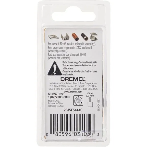 Dremel EZ541GR EZ Lock Muela abrasiva de metal verde_3