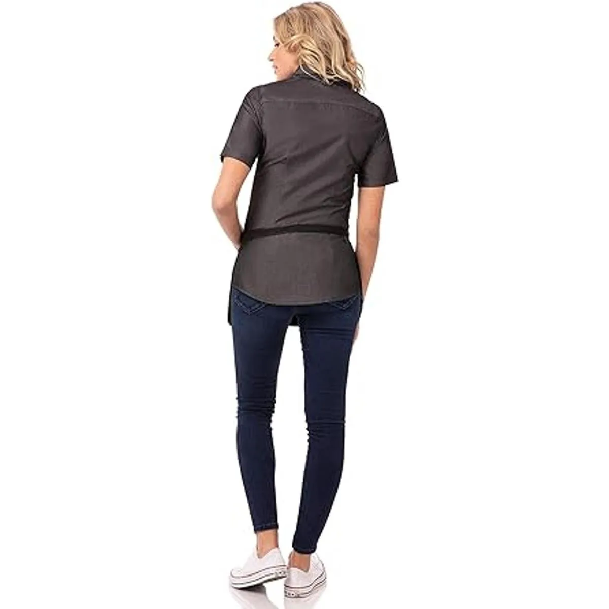 Chef Works Delantal de cintura reversible unisex para_2