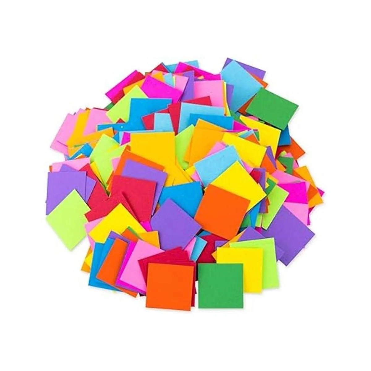 Hygloss Cuadrados de mosaico Cuadrados de cartulina