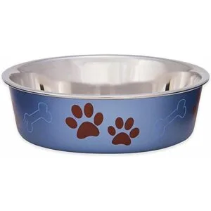Loving Pets Metallic Bella Bowl Dog Bowl_1