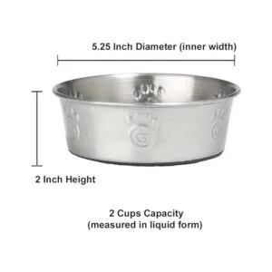 PetRageous 60047 Cayman Classic Cuenco de acero_2