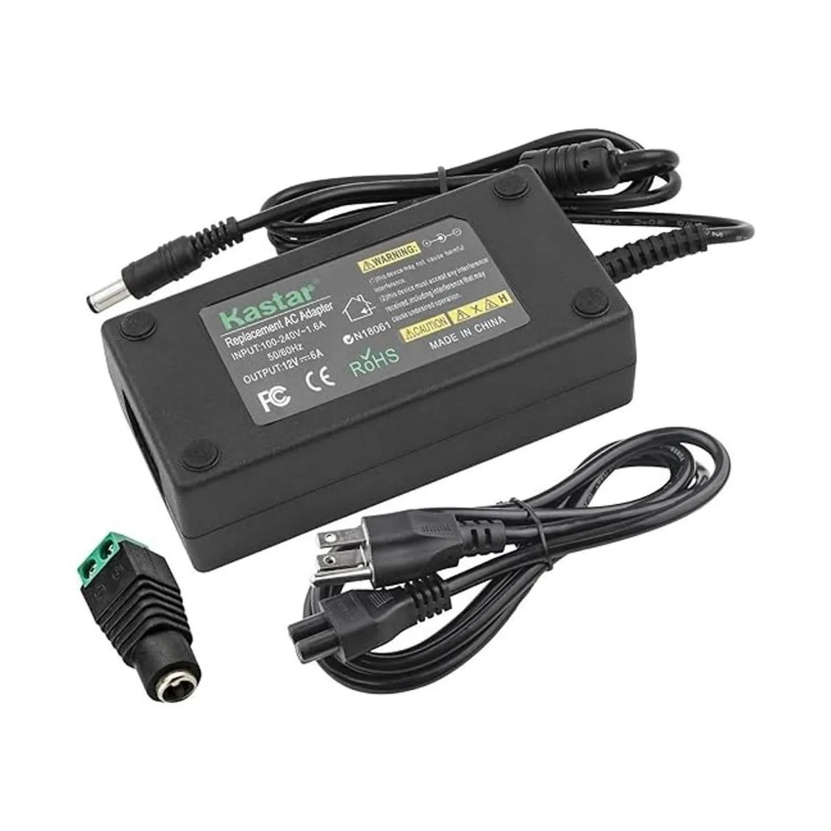 Kastar Adaptador de CA fuente de alimentación de 12 V 6 A_1