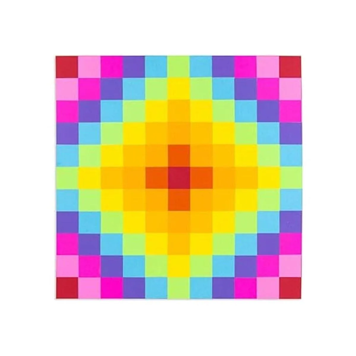 Hygloss Cuadrados de mosaico Cuadrados de cartulina