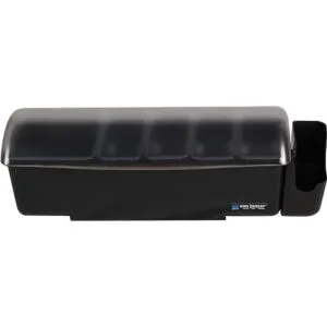 San Jamar BD4005E The Dome Garnish Center capacidad de 4