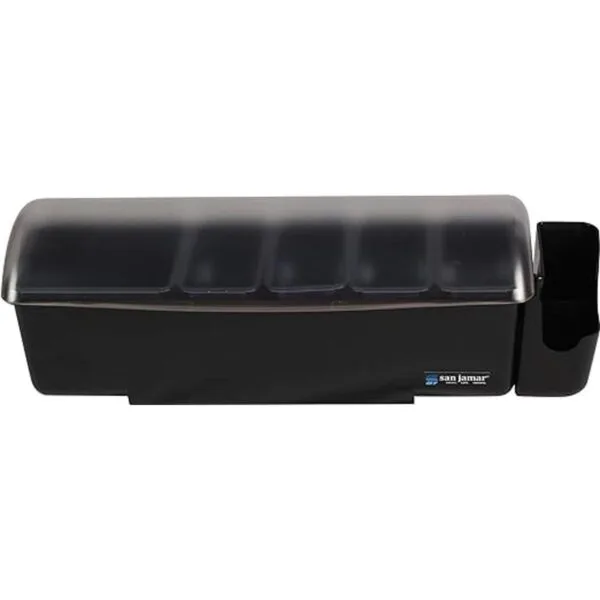 San Jamar BD4005E The Dome Garnish Center capacidad de 4