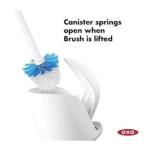 Escobilla de water compacta escondida buen agarre de OXO_4