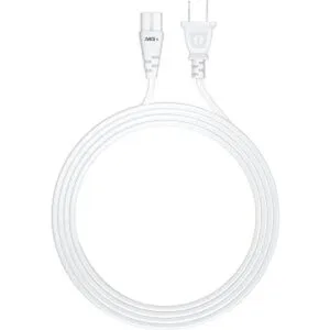 Pwr Cable de alimentación largo de 6 pies de 2 clavijas_4