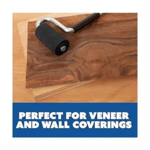 Fulton Rodillo J de mango largo con rodillo de goma grueso