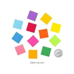 Hygloss Cuadrados de mosaico Cuadrados de cartulina